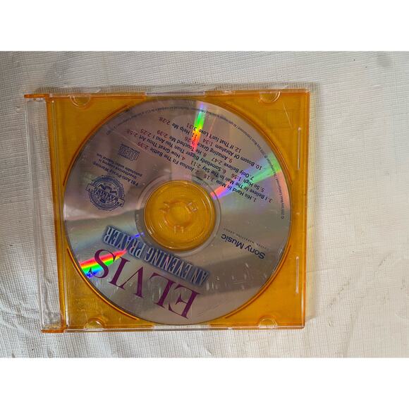 ELVIS An Evening Prayer Sony Music CD GUC - Picture 1 of 4